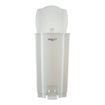 Irmãos Brant - LIXEIRA 100LT BRANCA C/PEDAL PERFECT REFORCADA
