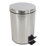 Irmãos Brant - LIXEIRA DE AÇO INOX C/PEDAL 8L MOOD