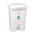 Irmãos Brant - LIXEIRA 36LT PEDAL BRANCA SANREMO