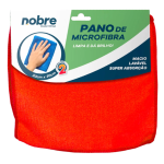Irmãos Brant - PANO MICROFIBRA 30X30CM NOBRE VERMELHO C/2