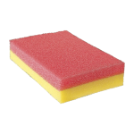 Irmãos Brant - ESPONJAO ROSA/AMARELA 10X15X3.4CM 9407 BETTANIN