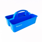 Irmãos Brant - CESTO FUNCIONAL AZUL BRALIMPIA (COMPATIVEL COM CARRO FUNCIONAL)