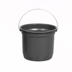 Irmãos Brant - BALDE PLASTICO 7,4LT PRETO PLASNEW