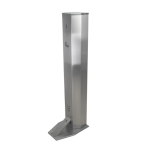 Irmãos Brant - TOTEM ALCOOL GEL AÇO INOX C/PEDAL QUADRADO UBERCOOK