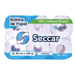 Irmãos Brant - PAPEL TOALHA BOB 6X100X20 LUXO SECCAR