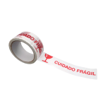 Irmãos Brant - FITA ADES BRANCA 48X50MT CUIDADO FRAGIL KORETECH