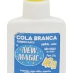 Irmãos Brant - COLA BRANCA LIQUIDA 40GR NEW MAGIC