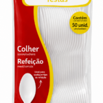 Irmãos Brant - COLHER REFEICAO CRISTAL C/50 BELLO FESTAS